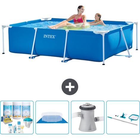 Rechteckiger Frame Pool - 220x150x60 cm - 5-teilig S20817 (1/5)