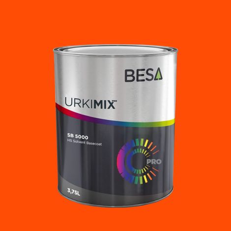 Pot de peinture Polyuréthane / bi composant Orange Brillant RAL 2005  Satin - 750 gr
