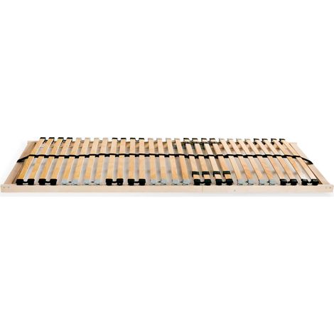 Maison Exclusive - Lattenrost mit 28 Latten 7 Zonen 70x200 cm