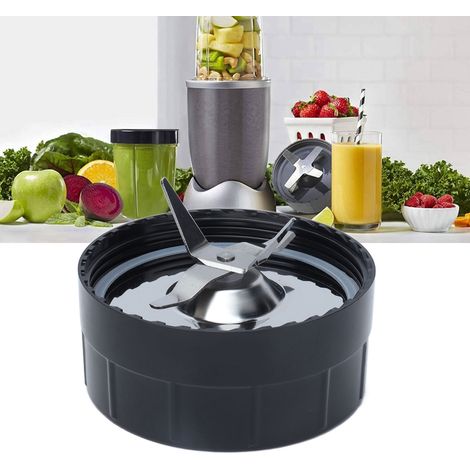 Mixer-Ersatzteile [4-Klingen-Kreuzmesser] für MB 250W Modell – ABS + Edelstahl, 8,7 x 8,7 x 6,1 cm (1/5)