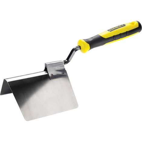 Stanley – Couteau à enduire extérieur lame inox 25cm – Flexibilité pour finition lisse – Poignée bi-matière pour confort – Stockage facile