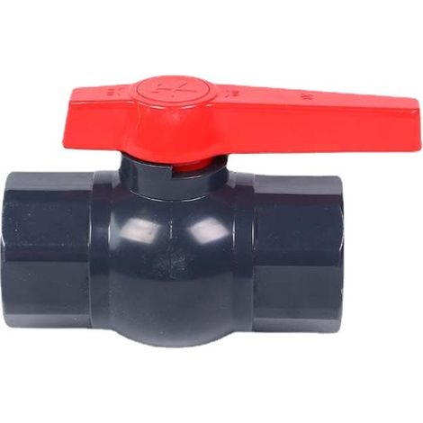 Válvula de bola de PVC de 32 mm para soldadura por solvente, válvula de bola para piscinas (1/4)