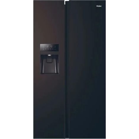 Haier SBS 90 Series 3 Amerikanischer Kühlschrank Schwarz 515 Liter