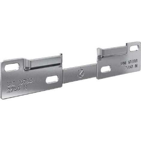 colgador oculto regulable libra altura 1mm. acero. zincado. longitud 148mm - italiana ferramenta (1/2)