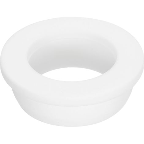 Support D'Œillet En Caoutchouc de Type T Dia 43.5mm ID 33mm Blanc (1/5)