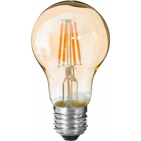 LED-Glühbirne, A60, 4 W, bernsteinfarben