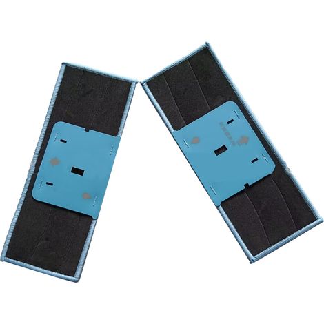 M6 Paños de microfibra para robot aspirador, lavables y reutilizables, absorción eficiente sin rayar suelos – Ideal para limpieza del hogar (1/5)
