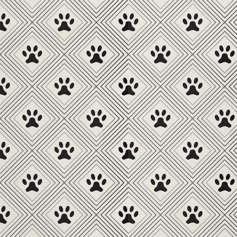 Tissu d'extérieur décoratif Oxford - Motif Patte de Chien 2 I DX009-2 (1/5)