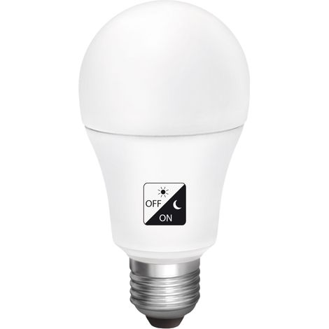 Lampadina led calda Matel sensore crepuscolare standard e27 10w (1/2)