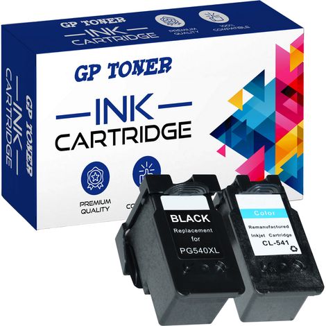 2 cartouches d'encre pour imprimantes Canon GP-C540XL et C541XL GP (1/5)