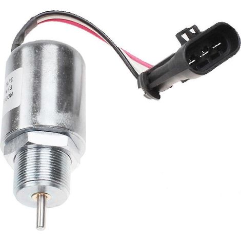 Électrovanne d'arrêt 12 V pour tracteur Toro 3000D, moteur Mitsubishi L3E L3E2 (1/4)
