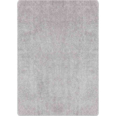 Tapis de sol,Tapis Shaggy Anti-dérapant Gris 240 x 340 cm PP CFW487638 (1/5)