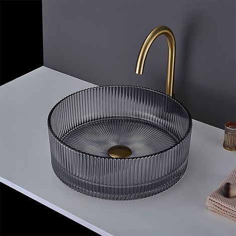 LAVABO DA APPOGGIO REA INGRID GREY 36