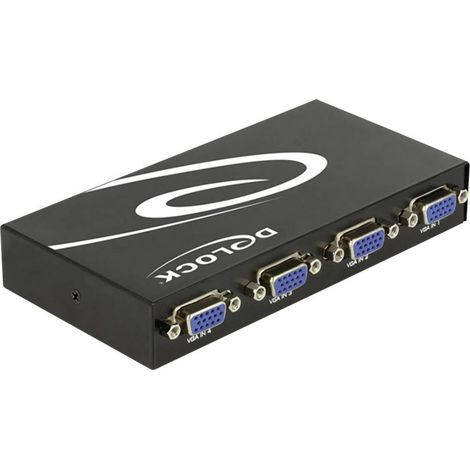 Switch VGA 4 ports Delock 87635 beige (1/3)