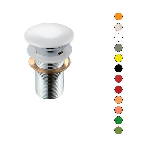 PILETTA CLICK-CLACK LAVABO FANCY SENZA TROPPO PIENO- Giallo- DH- pezzi 1