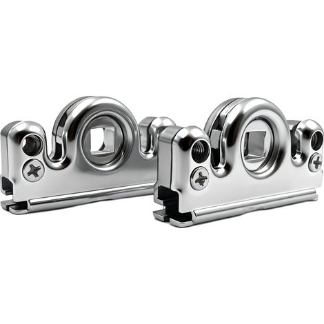 Boîtier à vis sans fin de rechange à vis pour boîte de vitesses et porte de balcon - Pour transmission 3 et 23 - Avec surclassement （2 pcs） (1/5)