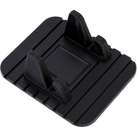 Soporte de goma antideslizante para salpicadero de coche, teléfono móvil y GPS