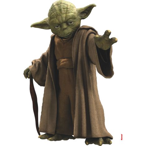 Stickers muraux de Komar - Star Wars - Star Wars Yoda -1 pièce (1/2)