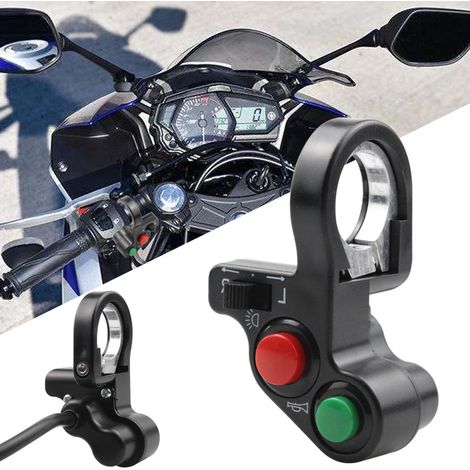 Modification of controls for motorcycles and electric vehicles: handlebar switch, headlight and turn signal switch, horn