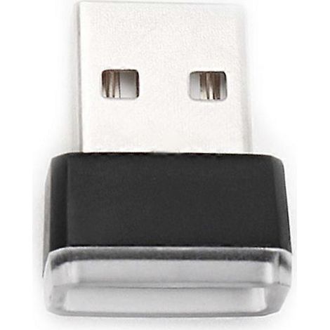 Mini lampe LED USB pour voiture, éclairage d'ambiance pour ordinateur portable, clavier, batterie externe, veilleuse portable (lumière rouge)-Red (1/2)