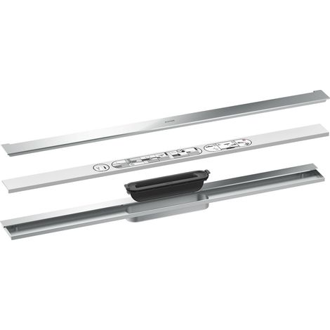 hansgrohe AXOR Drain Set de finition caniveau, 800mm pour montage (1/2)
