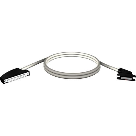 Set cablaggio - connettore 40 vie - 2 conn. HE10 - Per M340 I/O - 1 m - BMXFCC103
