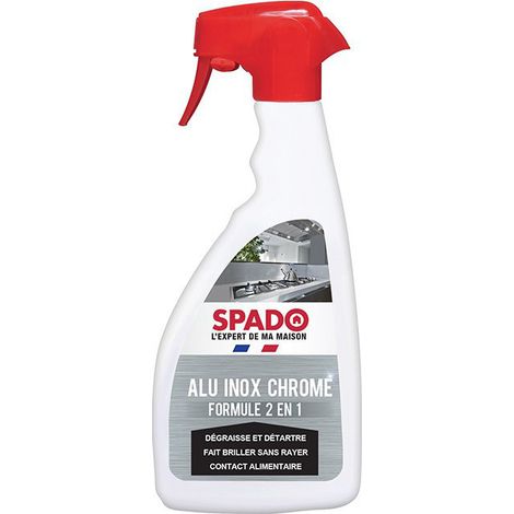 Spado Net Alluminio Inox Cromato 2in1 500ml - Spado
