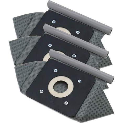 3 PCS Washable Vacuum Cleaner Cloth Dust Bag For Philips,for Electrolux, for LG Vacuum Cleaner Non Woven Bags 11x10cm (1/5)