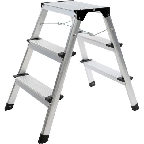 KS Tools Aluminium-Stufen-Stehleiter (1/5)