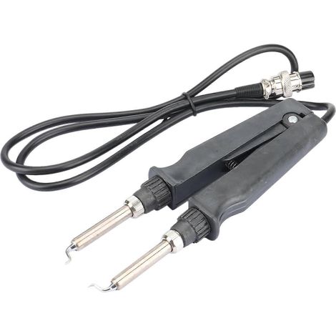 Accessoires pour station de soudage : pince à souder double ESD SMD 902, poignée à clip, pince chauffante. (1/5)