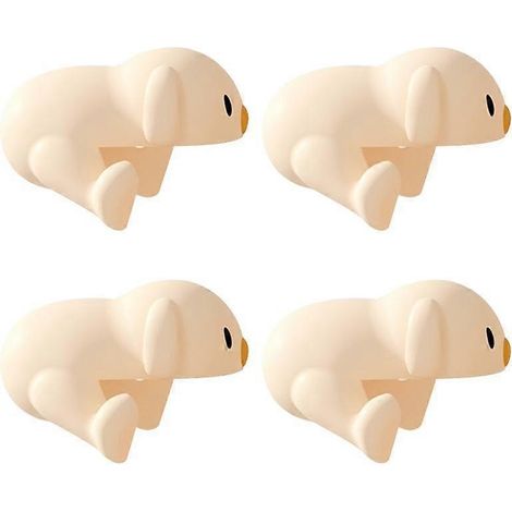 4 protections anti-collision en forme d'animaux pour les coins de table, protections de sécurité pour enfants et meubles, coussins pour angles vifs