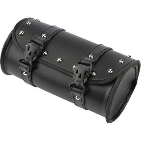 Sac à outils de moto en cuir PU, sac à outils pour fourche arrière (1/2)