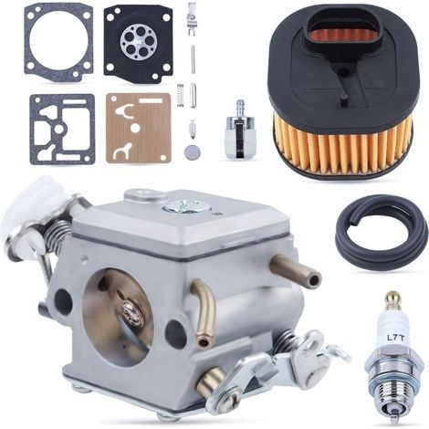 Carburateur pour tronçonneuse Husqvarna 372XP 365 362 372 371, pièces de rechange, carburateur + filtre à air + bougie d'allumage + carburateur (1/4)