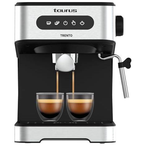 Kaffeemaschine Taurus Trento Edelstahl 20 bar 1.5 Liter
