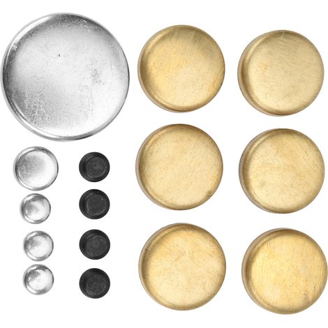 Kit de bouchons de gel en laiton MPE‑108BR pour remplacement Ford Small Block 255ci 260ci 289ci 302ci 351ci (1/5)