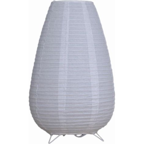 Qianly Lampe de Table, Lanterne Simple, Décorative en Papier (1/5)