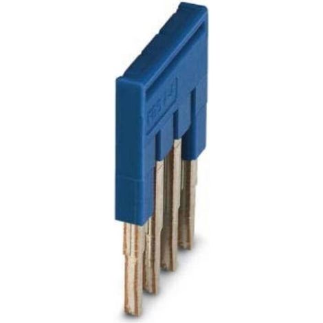 [NEUWERTIG] B-Ware Phoenix Contact Steckbrücke FBS 4-4 BU 4-polig blau 50 Stück steckbar 17,5A (1/2)