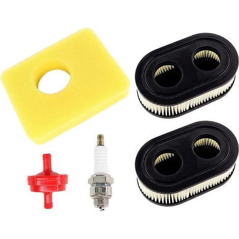 Kit de filtre à air et de bougie d'allumage HURI pour tondeuse à gazon (1/5)