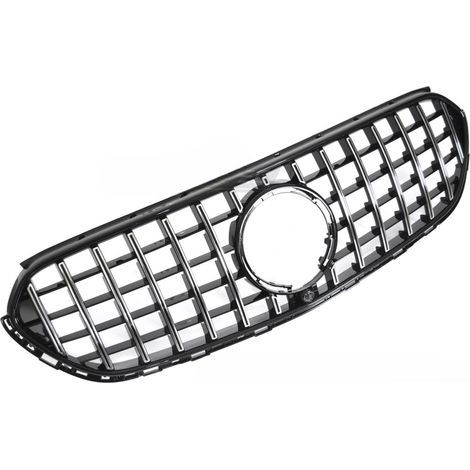 Grille calandre Mercedes GLC X254 de 2022 a 2025 Noir Brillant Chrome-42731782