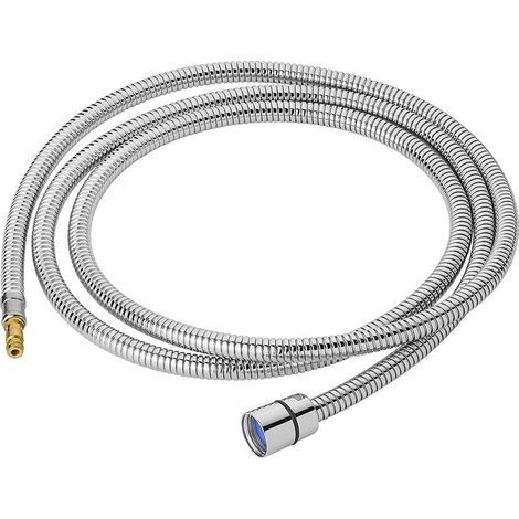 Tubo flessibile per doccia metallo 15 m connettore girevole (1/5)
