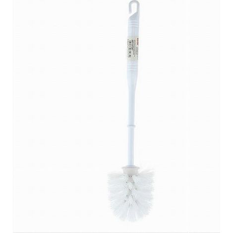 Cleafe - Scopino Ricambio Scopettino Per Wc Bagno 35 Cm Con Manico Plastica Bianco 87267 - (1/2)