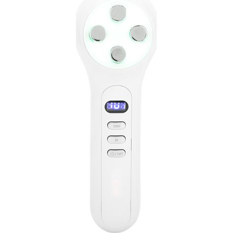 Appareil de massage esthétique EMS RF pour le rajeunissement de la peau et l'élimination des rides, appareil de luminothérapie (1/5)