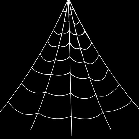 Spider Web - 7.01 x 5.48 M - Outdoor Indoor Halloween Decoration - 1 Piece (1/5)