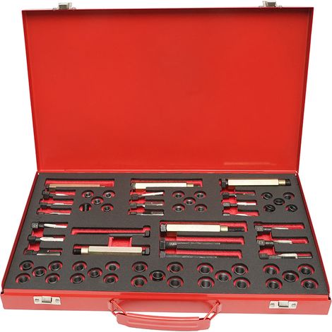 Set professionale per la riparazione dei filetti delle candele M8x1, M9x1, M10x1.25, M10x1, M12x1.25 Breckner Germany (1/5)