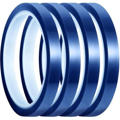 4 Rouleaux Ruban Chauffant pour Sublimation Ruban Résistant à Chaleur sans Résidus Ruban de Transfert de Chaleur pour Imprimés Électroniques (1/5)