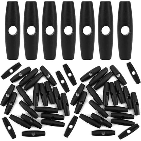 Lot de 50 boucles à bascule pour tente enroulable pour auvent de camping, tente de glamping Ridgeline - Pièce de rechange - Butée intérieure à bascule - Clip d'ancrage - Accessoires pour attacher des (1/5)