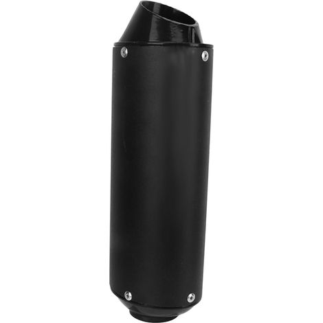Tuyau d'échappement silencieux de 28 mm avec collier de serrage, adapté aux motos tout-terrain Pit Pro de 110 cm³, 125 cm³, 140 cm³, 150 cm³ et 160 cm³. (1/5)