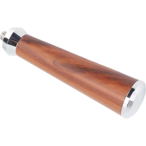 Poignée de porte-filtre à café M10 en bois massif, accessoire de rechange pour cafetière (1/5)