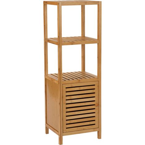 Mobile bagno in bambù 36 x 33 x 110 cm ba73110 andrea house (1/3)