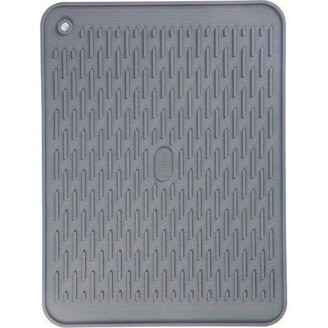 Stück, Geschirrtrockenmatte, Tischdecke, Silikon-Wärmedämmmatte, Antirutschmatte, Untersetzer, rutschfestes Platzset, Küchenutensil 58 x 45 cm (1/4)